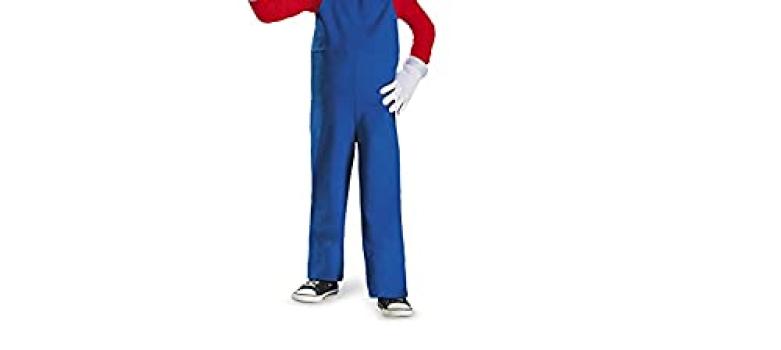 Mario Cosplay Children Infant Costume Costume Super Mario Halloween Party Game Character Kigurumi
