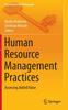 The Human Resource Management Practices : Assessing Added Value Book