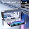 Smart Wireless Speaker Powerful Bass HiFi Sound Quality LED Display Dual Alarm TF Card Mode Bluetooth-compatible 5.0 Speaker