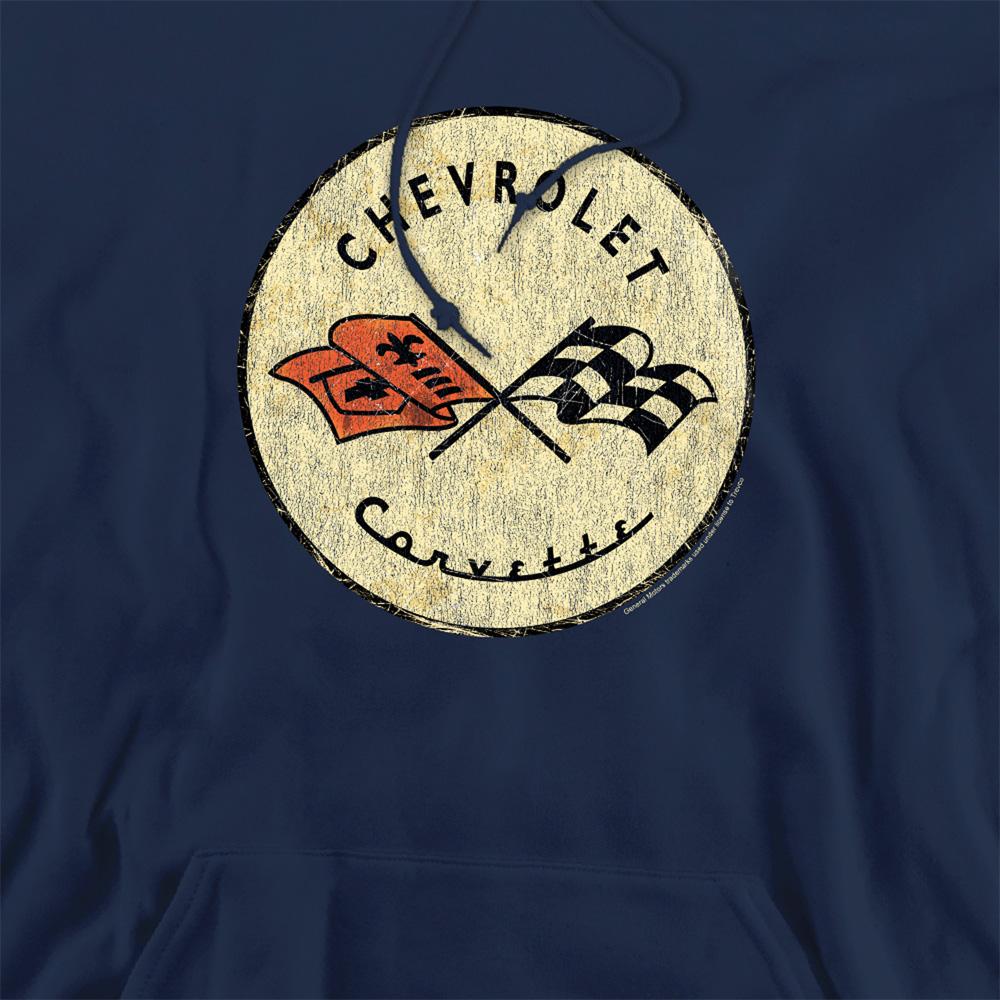 Худи унисекс для взрослых Chevrolet Old Vette