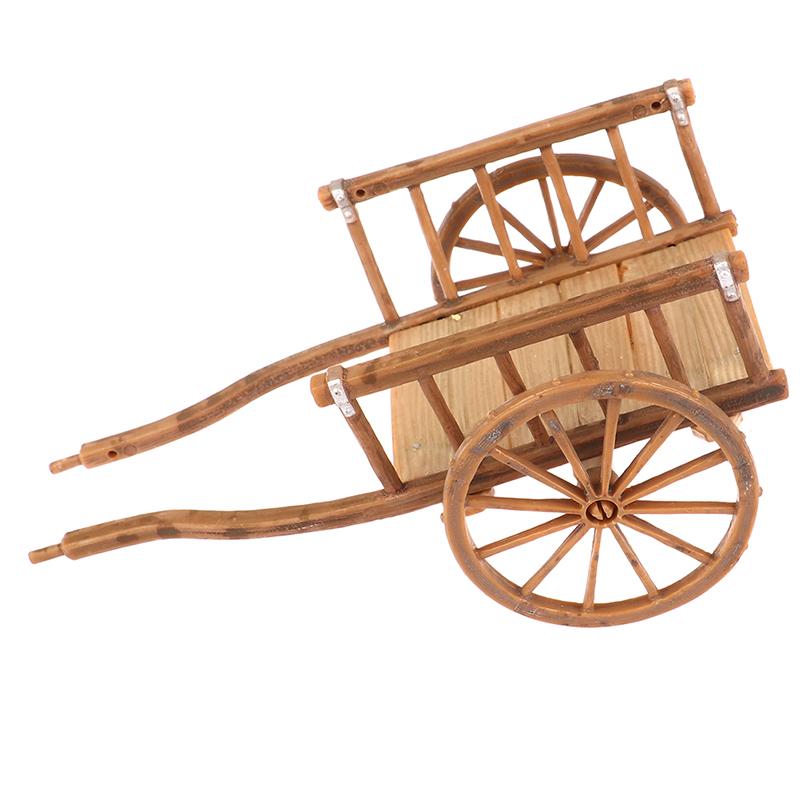 Кукольный домик Миниатюрный Моделирование Собранная модель тележки DIY Аксессуары Садовая мебель Игрушки Декор DIY Аксессуары