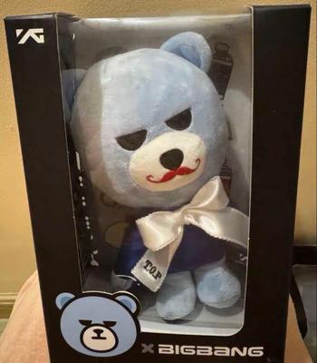 [Б/У] KRUNK YG BEAR BIGBANG TOP Плюшевая игрушка