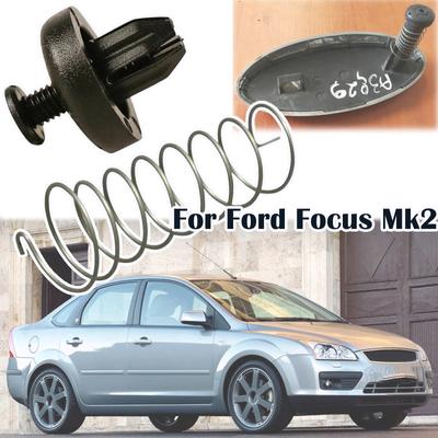 Для Ford Focus Mk2 передняя центральная решетка овального значка, монтажная эмблема, ремонт, пружинные зажимы, фиксатор C-Max Mondeo Kuga 1505788 1125799