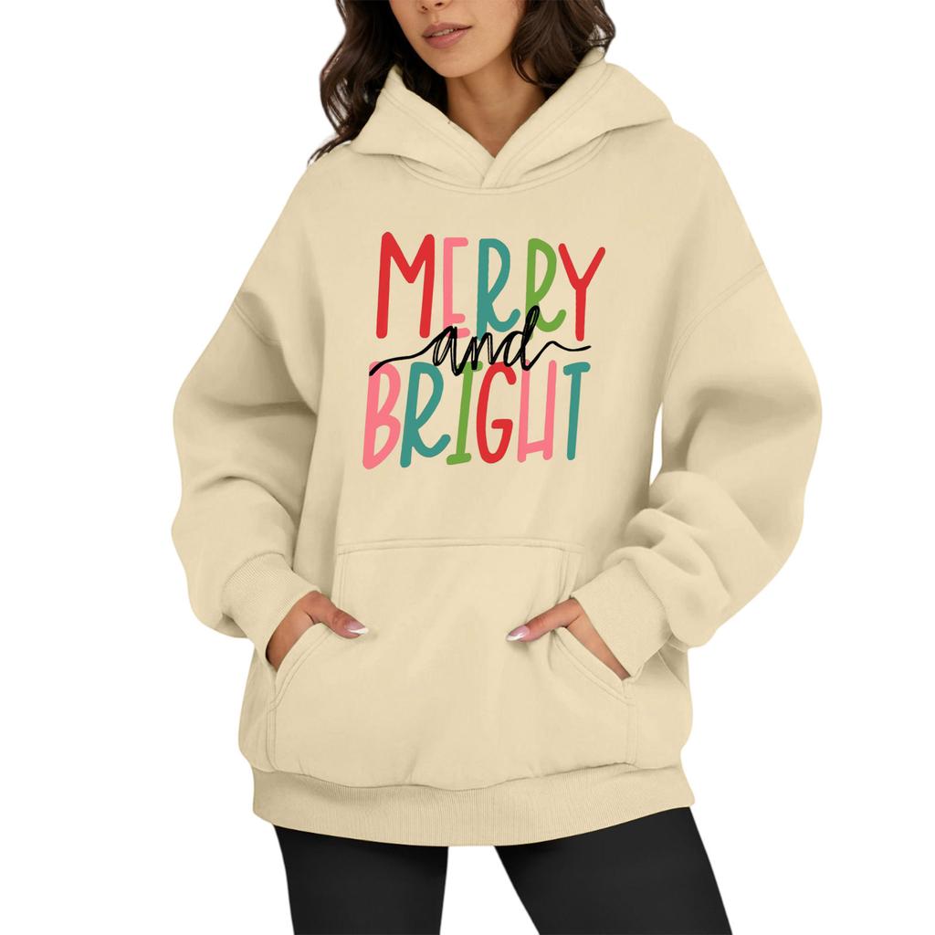 Womens Oversized Sweatshirts Fleece Hoodies Long Sleeve Shirts Pullover Fall Clothes With Pocket