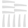 10pcs Tweezers Protective Covers AntiDust NonSlip Eyelashes Grafting Tweezer Tip Cover