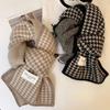 Scarf for Women In Winter, Double-sided Student, Cute, Warm, Thick Knit Scarf
