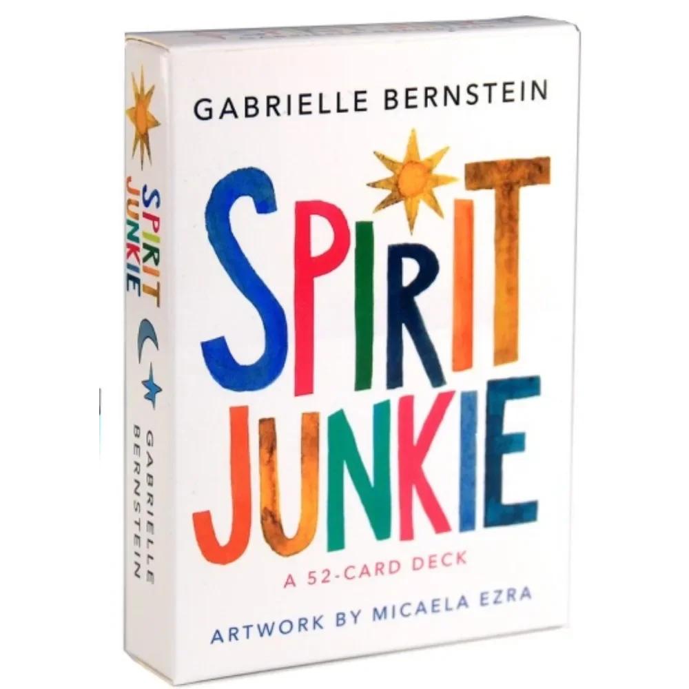 Spirit Junkie Tarot Cards English Version Divination Deck Board Game Holiday Party Interactive Supplies