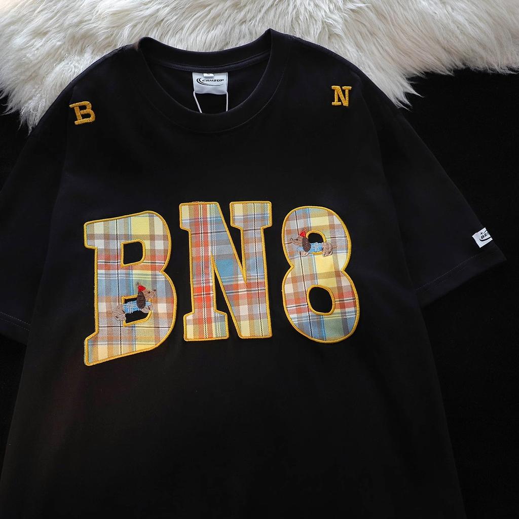 New Cotton Men's Short Sleeve T T-shirt Men's Summer Casual Versatile Loose T-shirt Top Ins