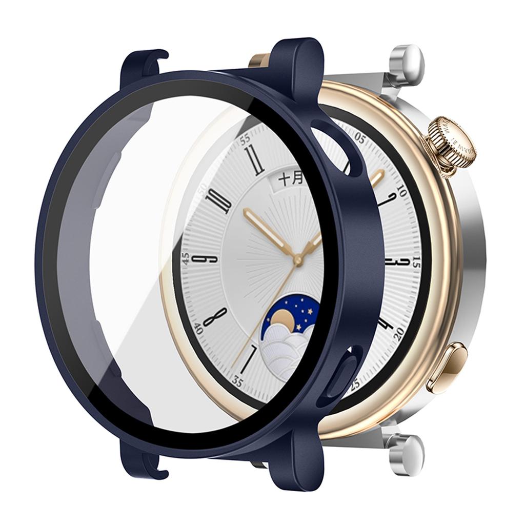 Закаленное Стекло+Чехол Для Huawei Watch GT4 46мм 41мм Полное Покрытие Бампер Защитная Пленка На Экран Чехол Для Huawei Watch GT4 Аксессуары
