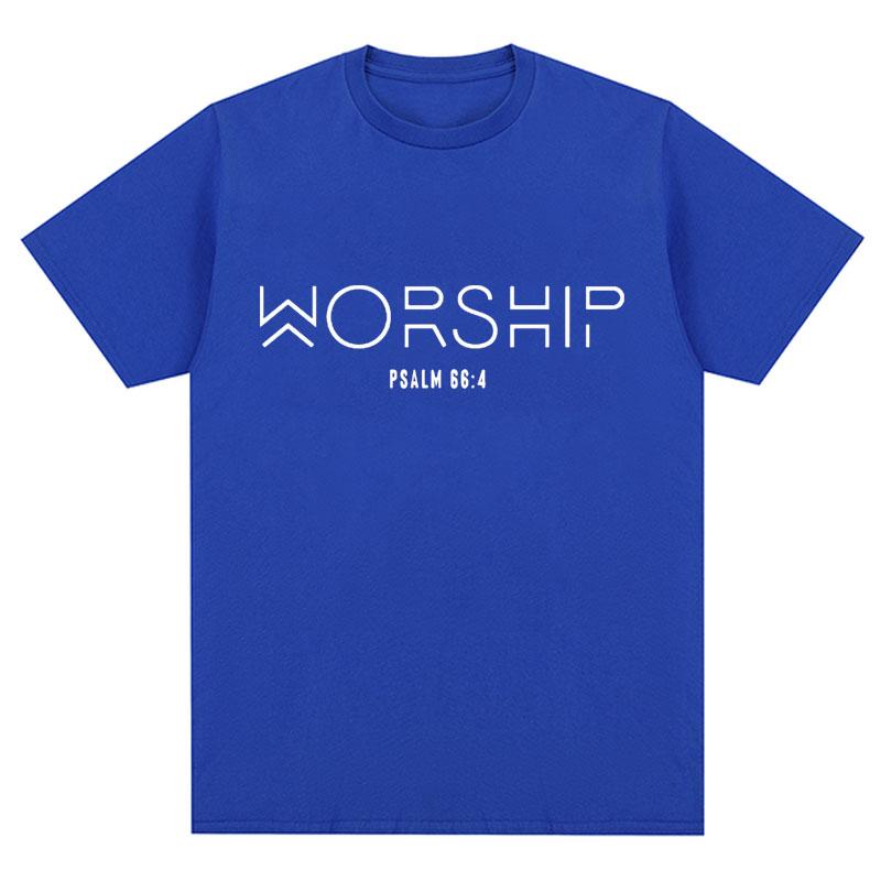 Summer Mikialong Worship Printed T-shirt Christian Faith Jesus Christogram T-shirt Short Sleeve Outdoor Jogging Cool Style T Shirt