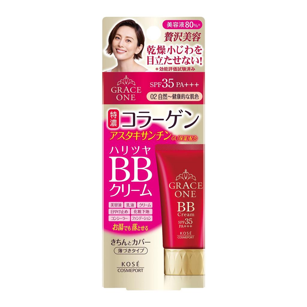 KOSE Grace One BB-крем 02 для здоровой кожи 50 г (Натуральный тон) (х 1)