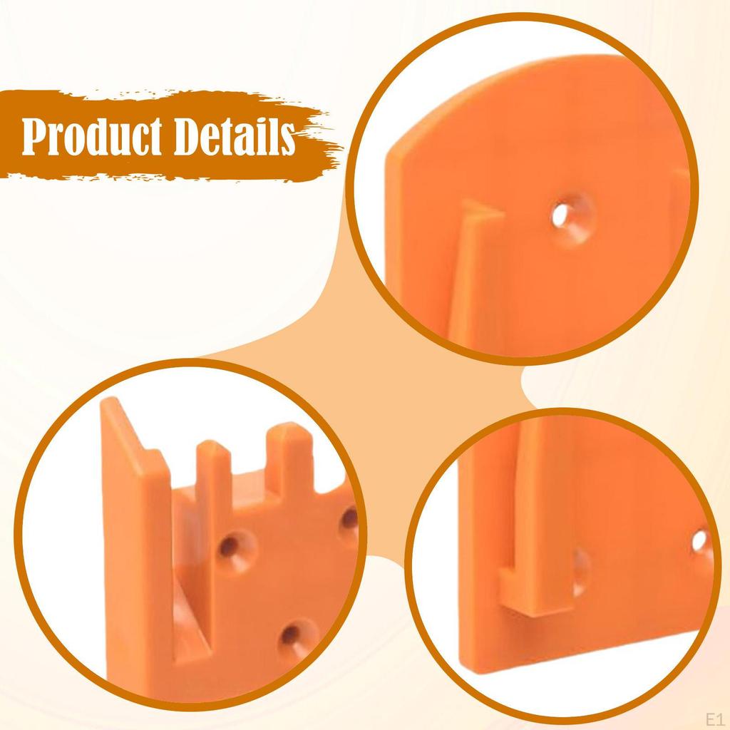 Tool and Battery Holders Wall Organizer Rack Easy to Install Display Storage Shelf Hangers for Drill