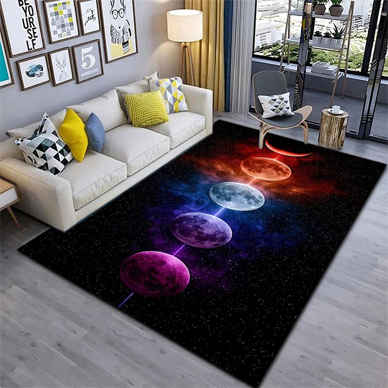 Celestial Dreams Cosmic Artistry Carpet Floor Mats Home Decor Room Christmas Gifts Fashion