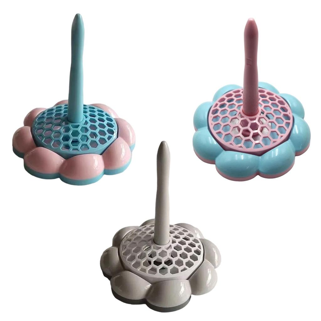 Держатель для пряжи крючком DIY Легкая вышивка Вращающийся аксессуар Портативный для рукоделия