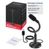 ELEGIANT EGM-01 USB-микрофон на подставке Мини-конденсаторный микрофон с переключателем для Mac Windows 7, 8, 10 и ПК