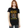 AC/DC Womens/Ladies Give The Dog A Bone Cotton Boyfriend T-Shirt