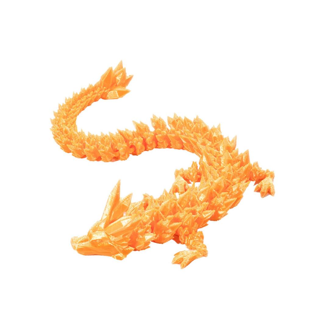 Mystery Dragon With Egg, 3D Printed Dragon With Egg, Full Articulated Flexible Dragon With Eggs, 3D Printed Gift Toy