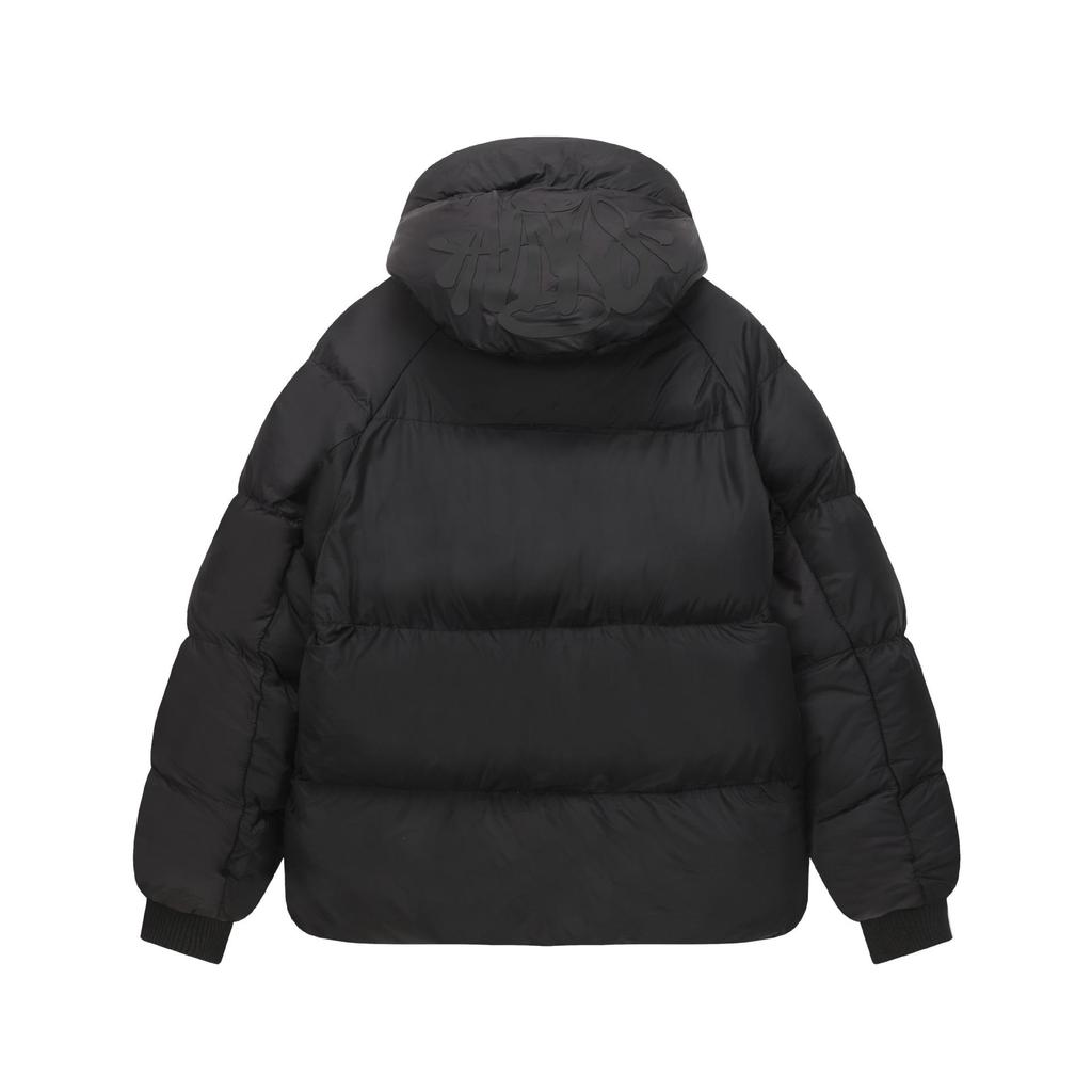 Мужская зимняя пуховая куртка с капюшоном и вышивкой Trapstar - Американский уличный хип-хоп стиль