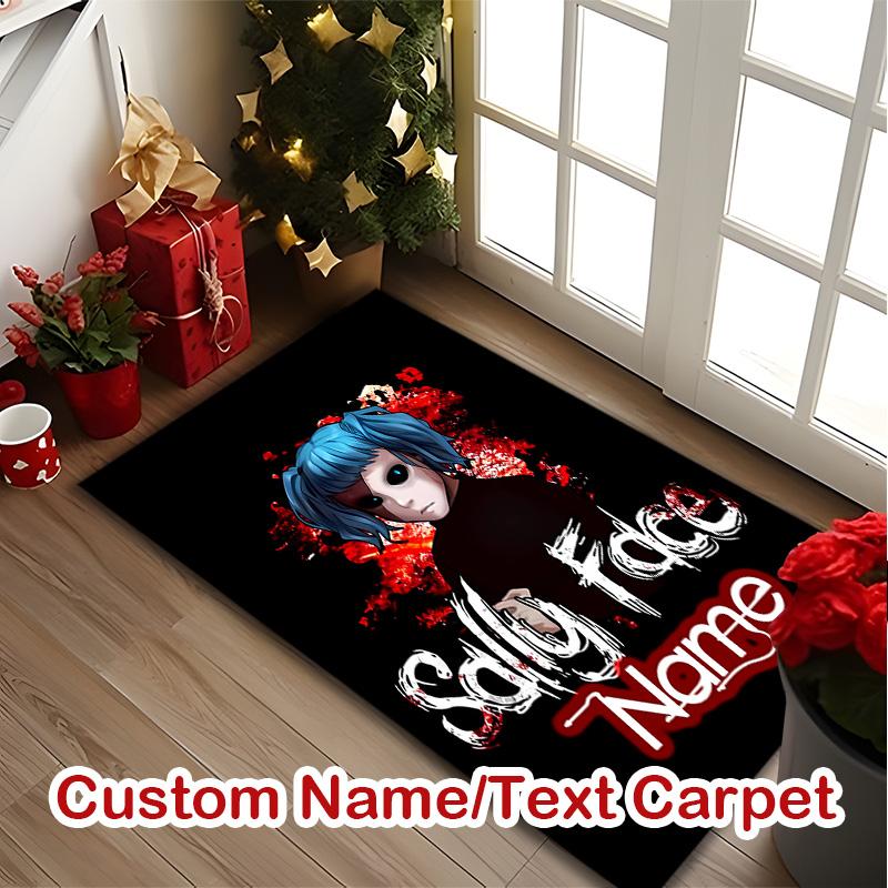 1pc Sally Face (6) Carpet for Room Floor Mat, Comfortable Office Chair Printed Area Rug, Beautiful Hotel Rug