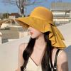 Летняя женская шляпа для путешествий, солнцезащитное сомбреро para mujer para el sol, сетчатая дышащая шаль, защита лица, солнцезащитная шляпа