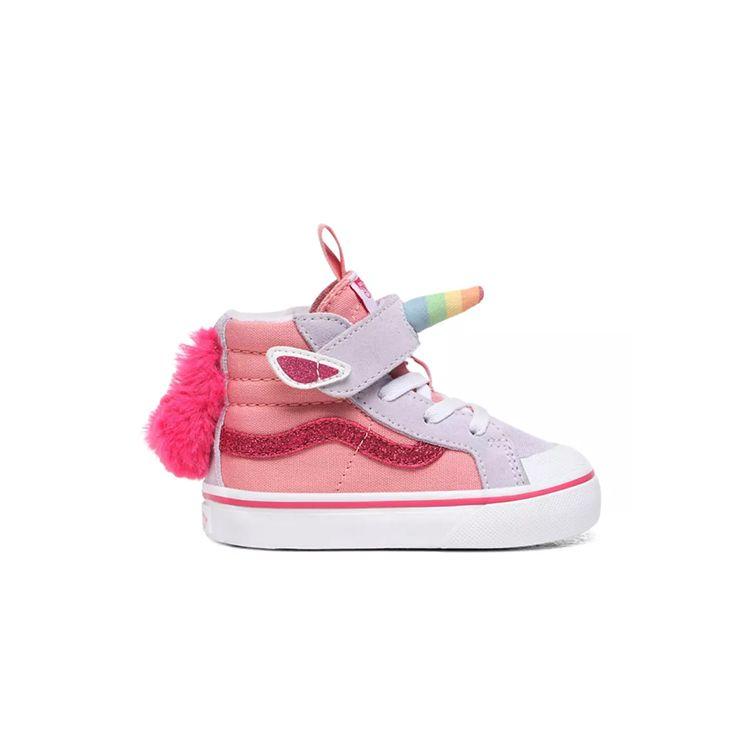 Vans Sk8 Reissue 138 V Unicorn High Top Skate Shoes Baby Sneaker Pink VN0A4TZQWLI