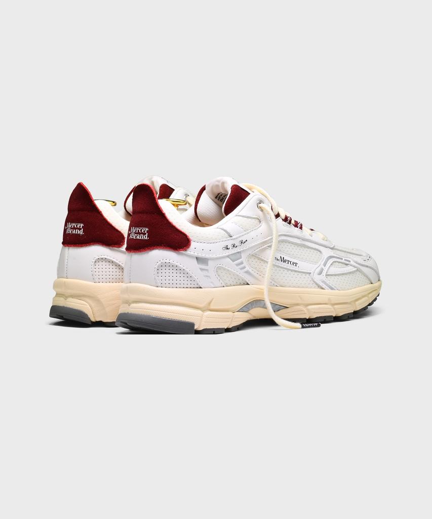 The Mercer Brand (U) The Re-Run Vintage Nappa White/Red