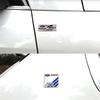 Car Styling Sticker 3D Aluminum Tail Emblem Badge Body Decal For Ford ST Line Focus Mustang Fiesta Puma Ranger Kuga MK7 MAX F150 CVX1116U
