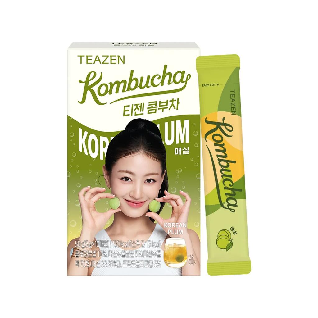 Teazen Комбуча Корейская Слива 10 Пакетиков/3 Коробки
