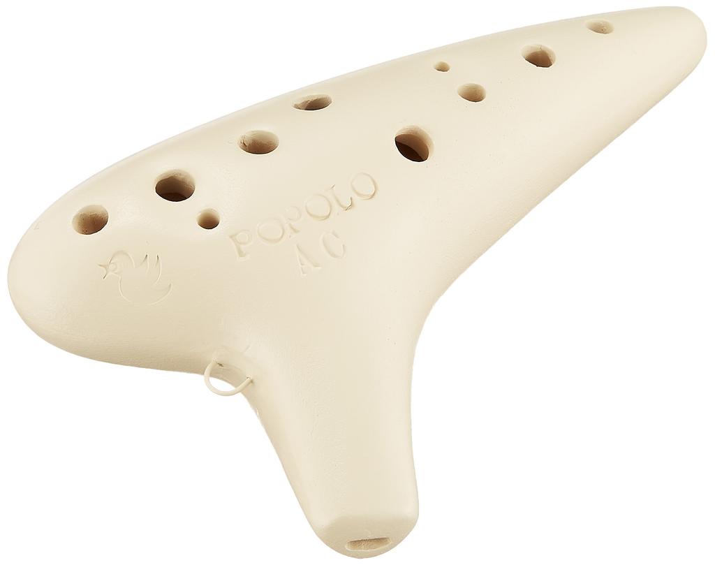 POPOLO Ocarina S-AC (Alto C) Ivory