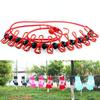 Outdoor Travel Clothesline Portable Retractable Clothesline With Clips
