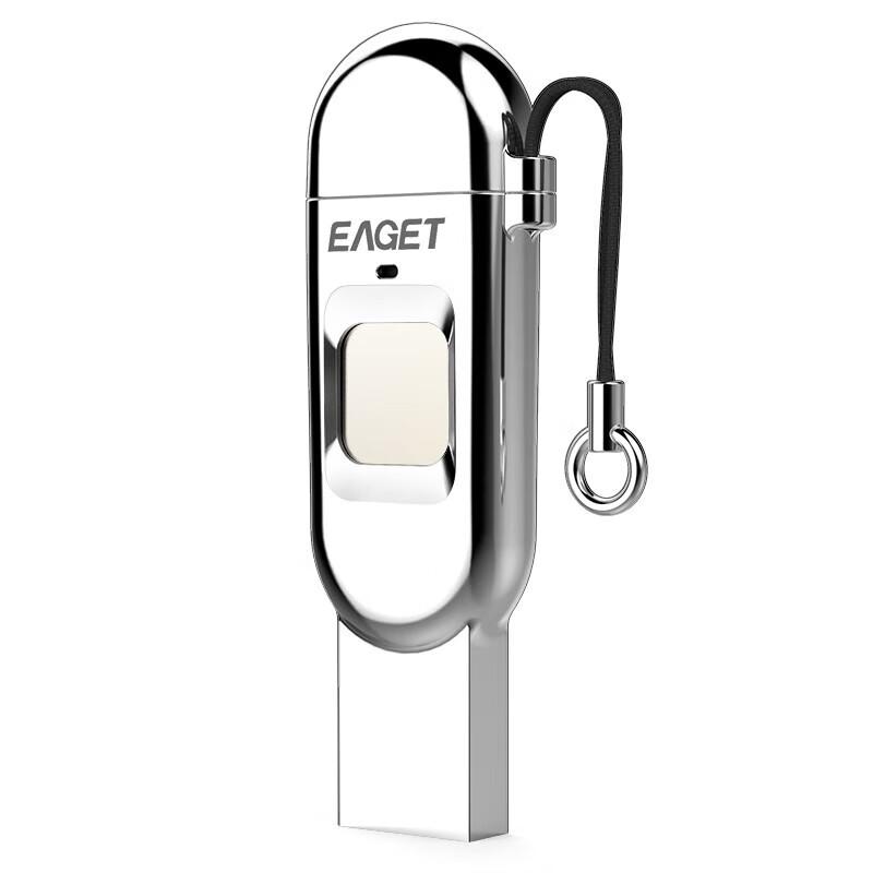 EAGET USB 3.1 Type-C Флеш-накопитель с шифрованием по отпечатку пальца и двойным интерфейсом
