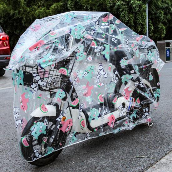 Полезный чехол от дождя для велосипеда, износостойкий, пыленепроницаемый из PEVA