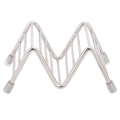 Держатель для тако Инновационная подставка для блинов из нержавеющей стали 304 для кухни, ресторана, 1/2 сетки