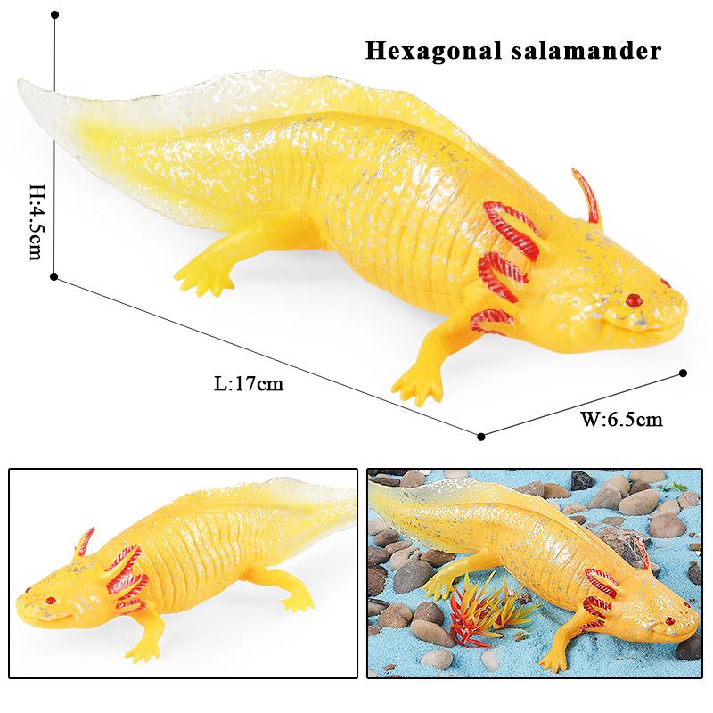 Oenux Амфибии Водное животное Тритон Саламандра Cryptobranchoidea Животные Модель Фигурка Действия Образование Милая Детская Игрушка Подарок
