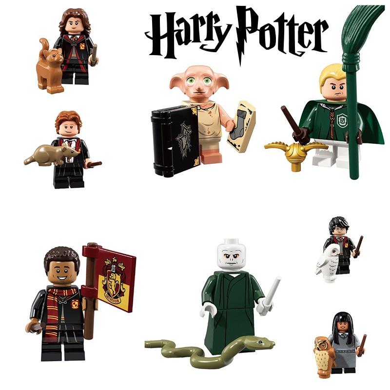 Harry Potter Lord Voldemort Dobby Building Blocks Toy For Kids Abs Plastic Small Particles 4.5cm Height