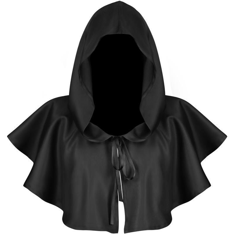 Popular Halloween Monk Grim Reaper Cloak with Hood - Adult Medieval Costume