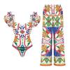 Women's Sexy Retro Mage Print One-Piece Swimsuit