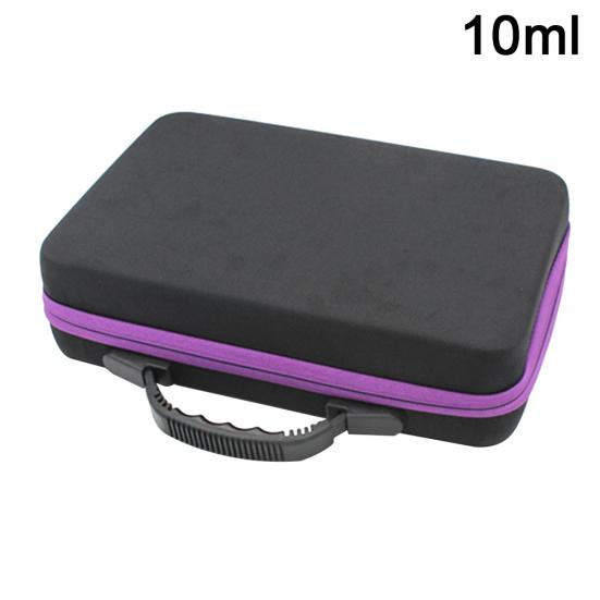 10/15ml Essential Oil Holder Case Travel Carry Aromatherapy Bag for 60 Bottles