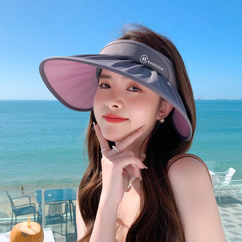 Модная солнцезащитная шляпа из ледяного шелка с дышащим материалом и акцентами в виде букв для женщин