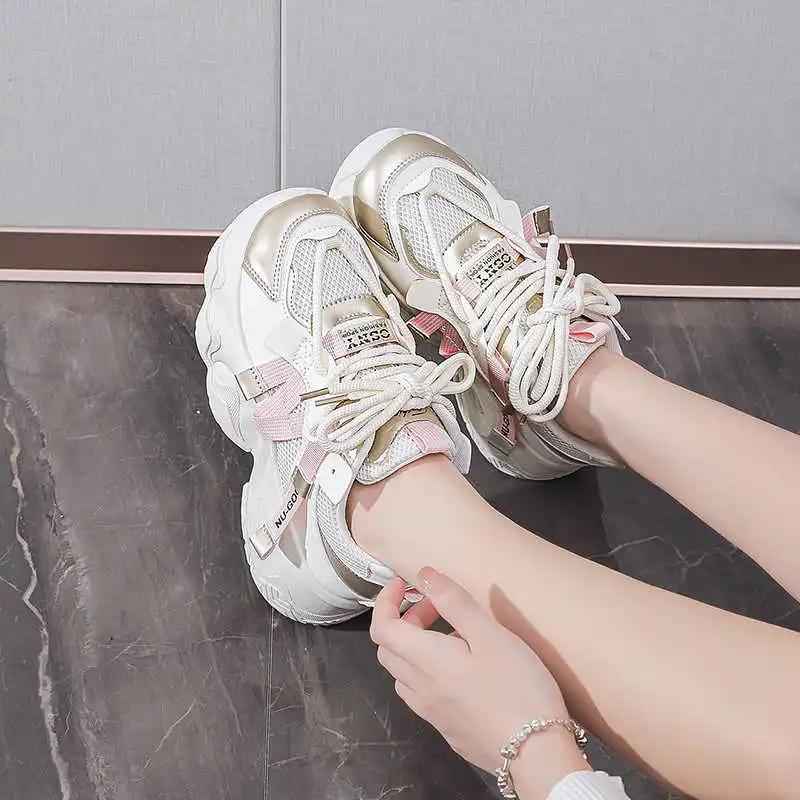 Fashion Normal Leather Thin Heel Womans Sports Skateboarding Shoes Mules Sneakers 46 Tenis New Fast Pro Offers Funny Best Selling