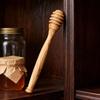 10/15/16cm Wooden Honey Dipper Handmade Wooden Honey Stirrer Honey Stirrer Spoon  Home Kitchen