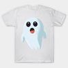 T Shirt Women Funny Cute Choked Ghost Halloween Costume Harajuku Print Kawaii Tshirt Summer Short Sleeve Female T-Shirt Top Tee
