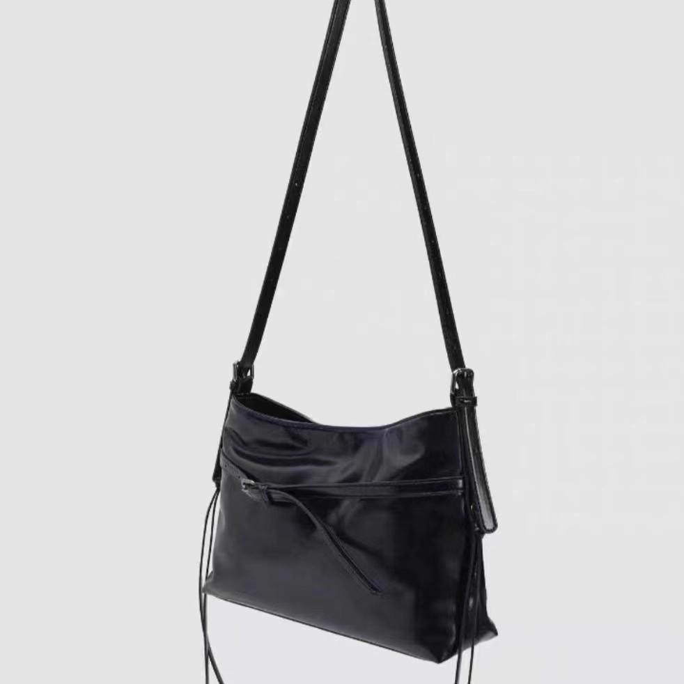 Простая и высококлассная сумка-тоут большой вместимости, новая модная сумка-подмышка в стиле панк Spice Girl, на плечо, мессенджер.