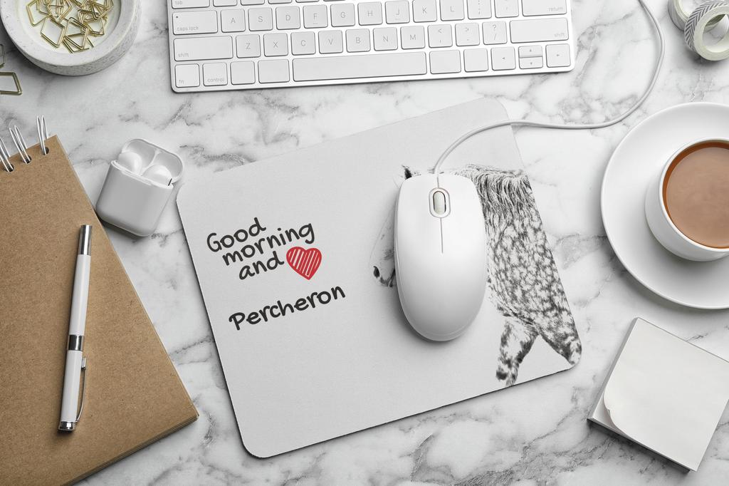 Percheron – Mouse pad with print, personalized pad with a horse | Art-Dog