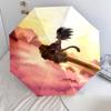 Зонт-автомат с рисунком персонажей Dragon Ball Z, портативный и складной дизайн, 8 спиц, рождественский или подарочный на день рождения.