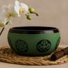 Singing Bowl Earth Powder Mandala Buddha 16cm
