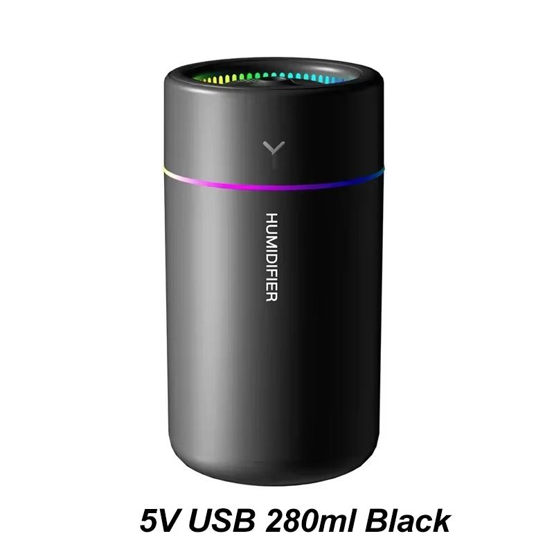 180 мл Мини увлажнитель воздуха USB электрический аромадиффузор очиститель эфирных масел ароматерапия туманообразователь огни для автомобиля дома спальни