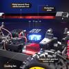 AAYB1 SG110 PRO 1:10 Радиоуправляемая Машина 2.4G 4WD Высокоскоростная С Светом Большой Электрический Пульт Дистанционного Управления Гусеничный 4x4 Внедорожник Игрушка Для Ребенка Подарок