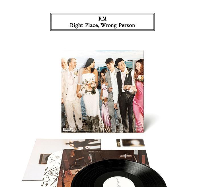 (LP-винил) RM (БТС) [Не то место, не тот человек] 2-й полноформатный альбом