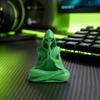 3D-печатная статуэтка инопланетянина для медитации, Дзен-украшение для рабочего стола, Милая внеземная фигурка для дома и офиса, Подарок в стиле научной фантастики